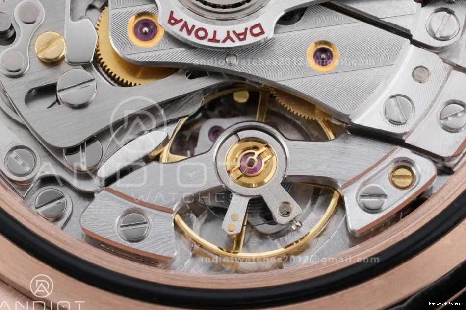 1:1 Sub-dial Edition RG VSF Sophisticated Marker 798 On Oyster-flex Best DD Gain Dial Stick Strap 126515 Black Weight Daytona 0826